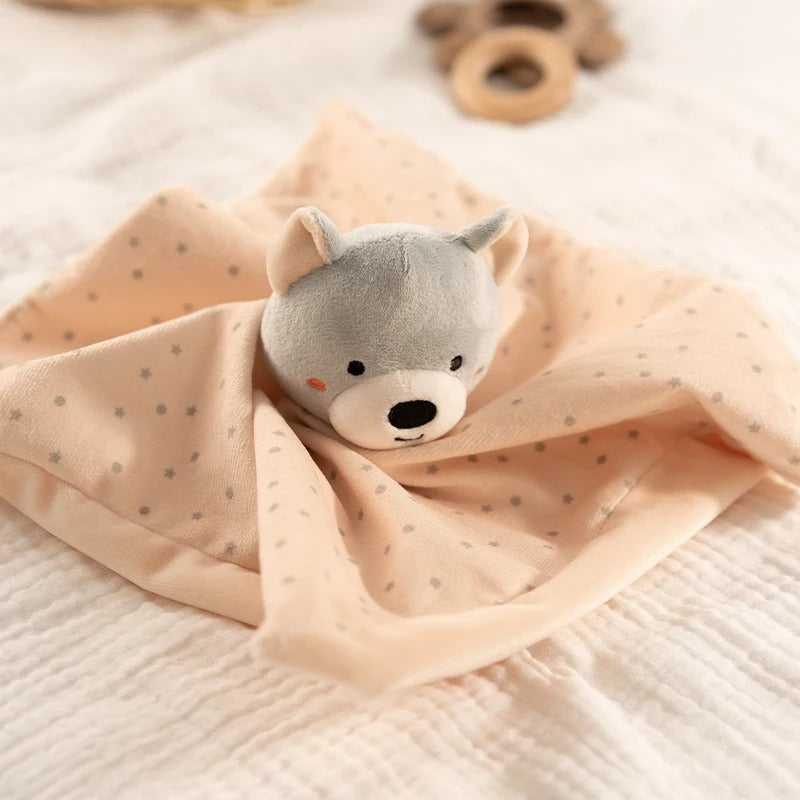 doudou ours gris