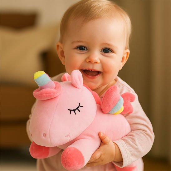 Licorne peluche amie