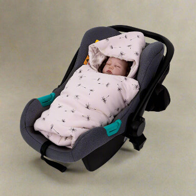 Nid -d'ange- siege- auto - pissenlit-rose