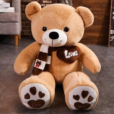 Ours-en-peluche-géant-beige
