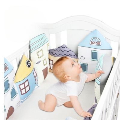 Tour-de-lit-pour-bebe-maison-village