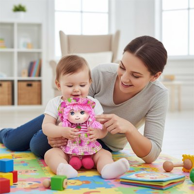 doudou-bébé-fille-Poupée