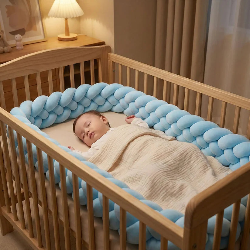 tresse-de-lit-bébé-dort-paisible
