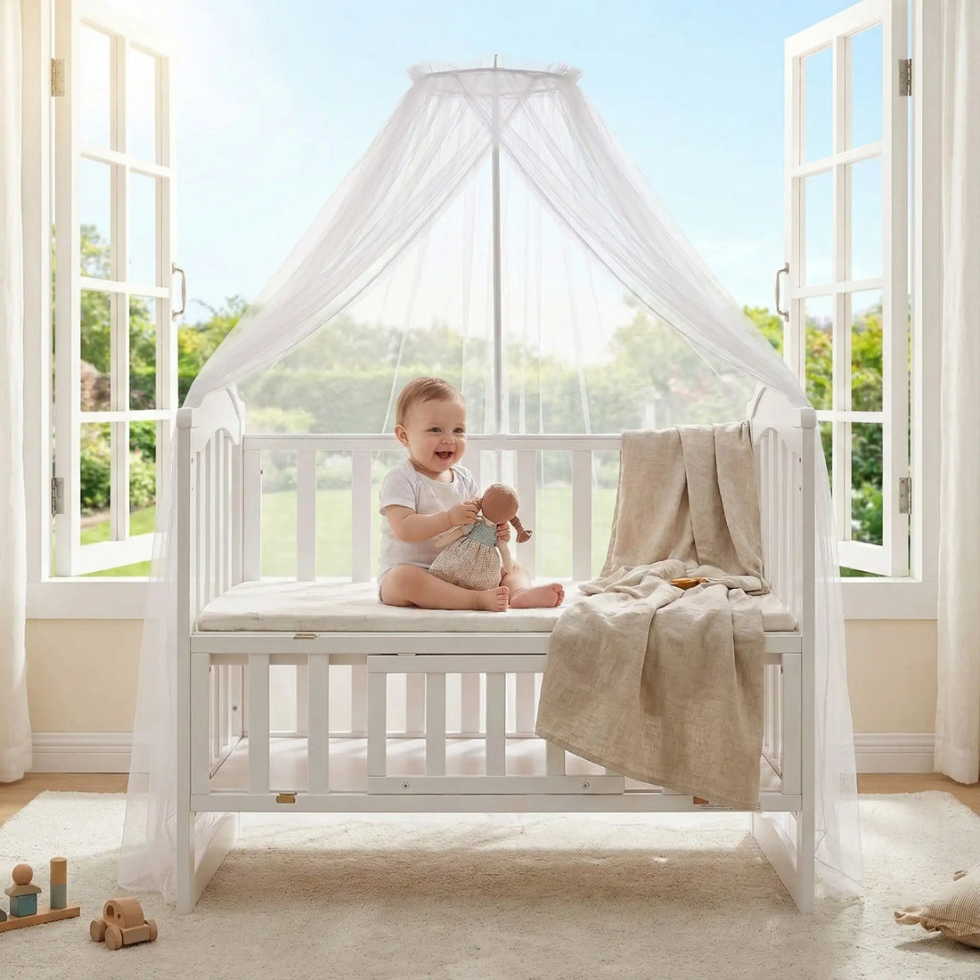 Comment fabriquer une moustiquaire pour lit bébé