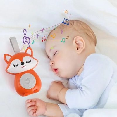 Bébé dort au son de sa veilleuse au bruit blanc
