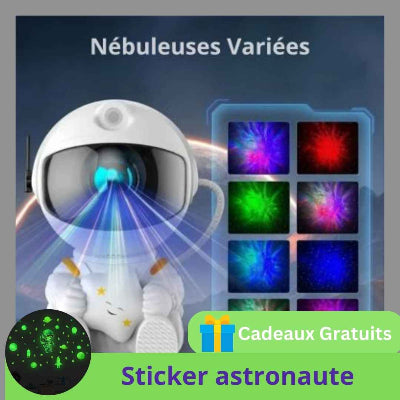 Astronaute Projecteur| Led - Création Bébé-Maman