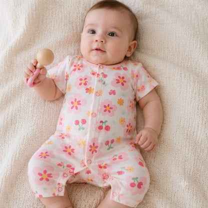 Barboteuse bébé fille calme