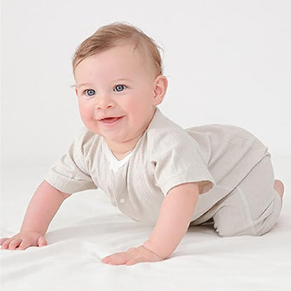 Barboteuse bébé garçon été | Coton Bio