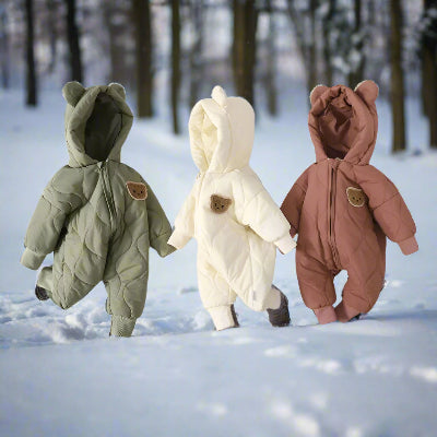 Barboteuse- bebe-Hiver -chaude