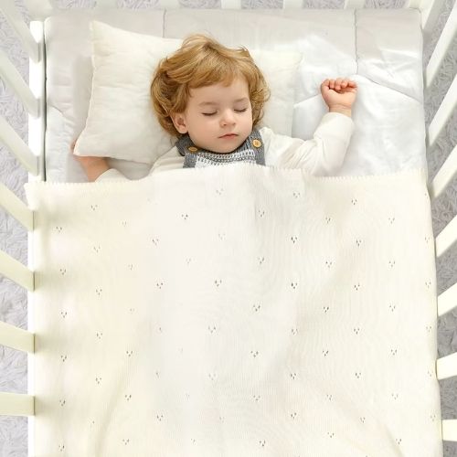 Couverture tricot pour bebe | Tricot Coton