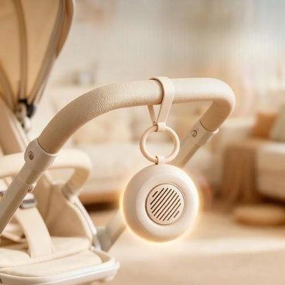Bruit blanc bébé et poussette