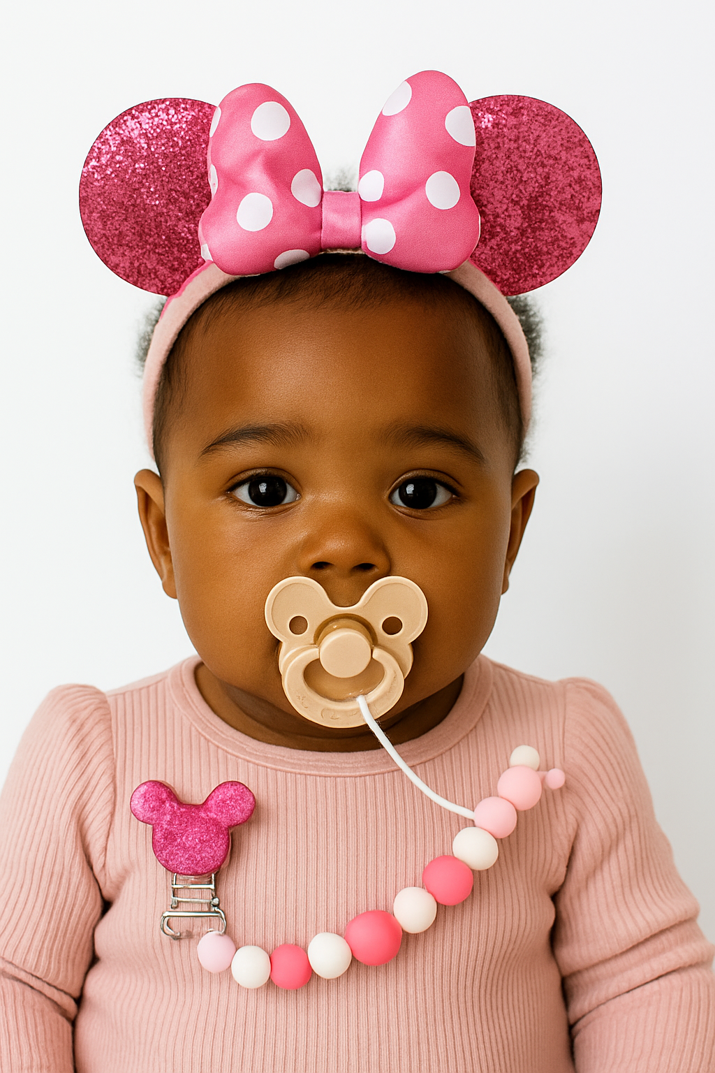 Attache tétine | Tête de  Mickey