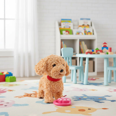 Chiot-robot-en-peluche-caniche