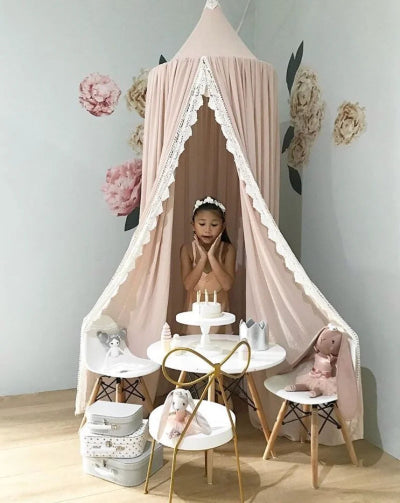 Ciel de lit bebe | Voilé - Création Bébé-Maman