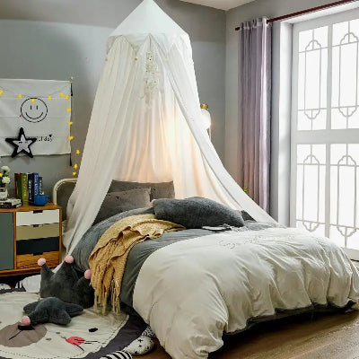 Ciel de lit enfant Rêverie blanc nuage