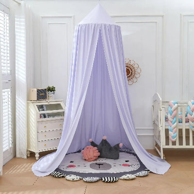 Ciel-de-lit-pour-bebe-heureux-lilas-berceau-chambre