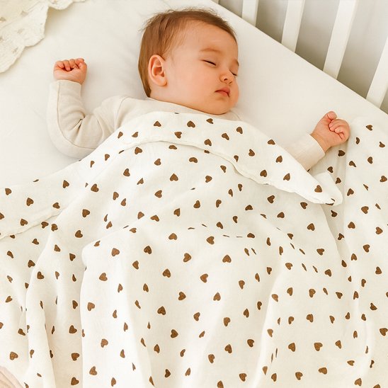 Couverture- bébé-naissance-sommeil profond