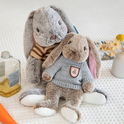  Deux Peluche lapin réconfortantes