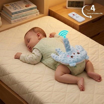 Doudou bebe mains sur les fesses de bébé