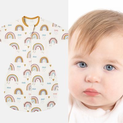 Gigoteuse- ete -bebe- Nouveau-née-arc-en-ciel