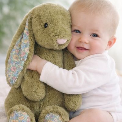 Lapin-Peluche-oreilles-tombante