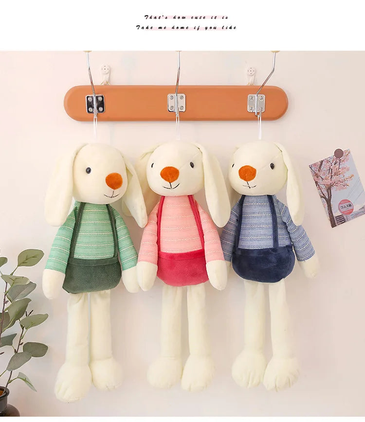 Lapins peluche famille