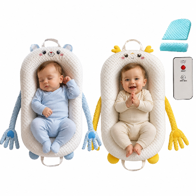 Les jumeaux dans leur cocon bébé