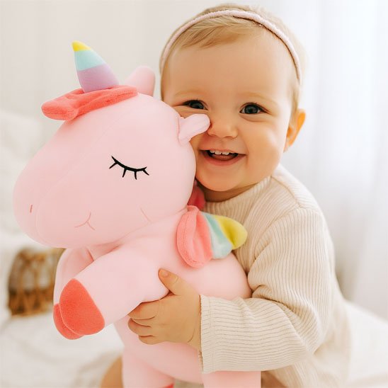 Licorne peluche douceur