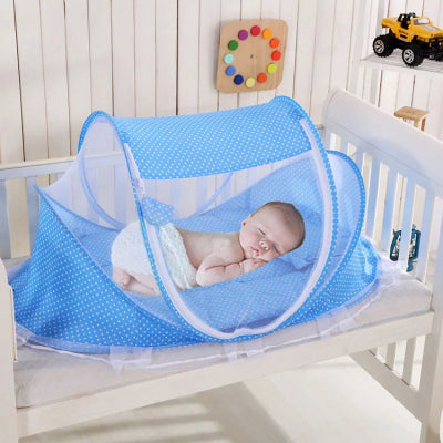 Lit bebe- moustiquaire- Cododo - avec-bébé