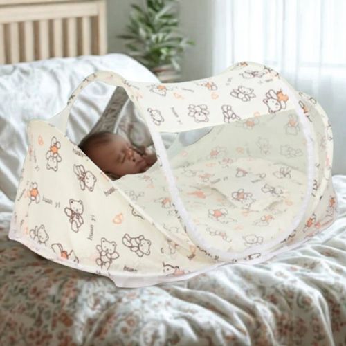 Lit bebe moustiquaire | Cododo - Création Bébé-Maman