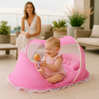 Lit-bebe-moustiquaire-Cododo-parfait