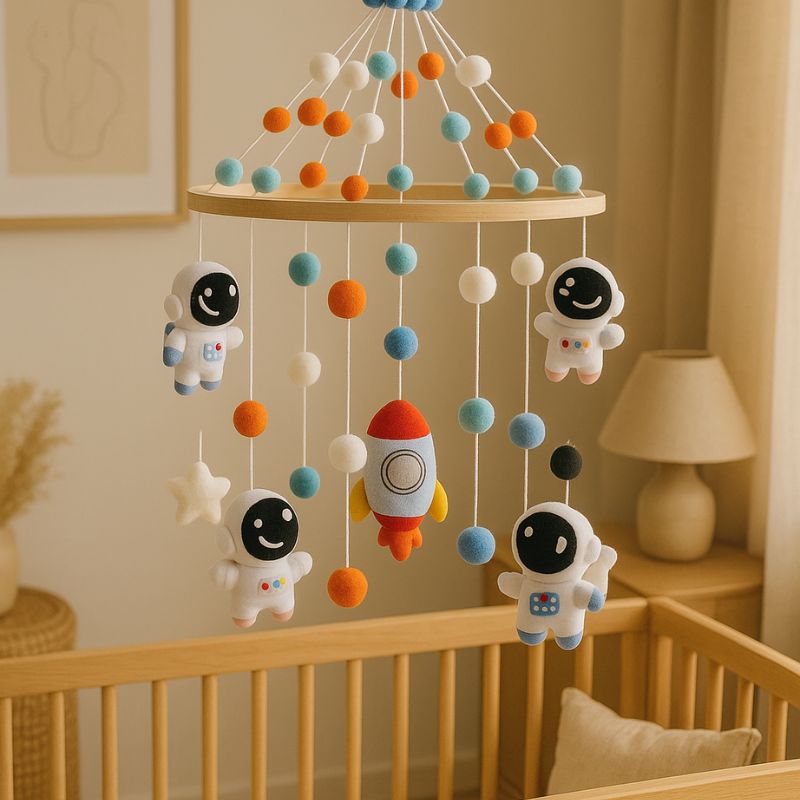 Mobile lit bebe décor chambre