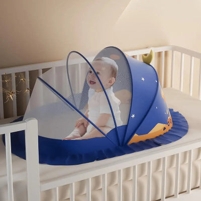Moustiquaire- lit -bebe  -Astronaute