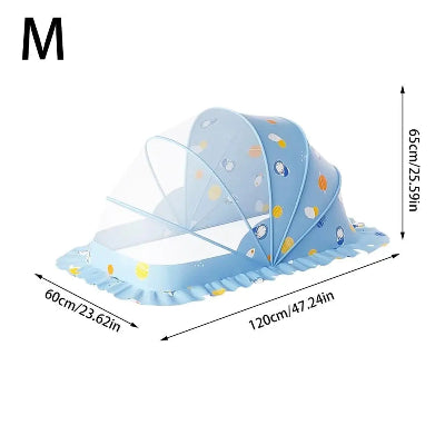 Moustiquaire lit bébé | planète bleu - Création Bébé-Maman