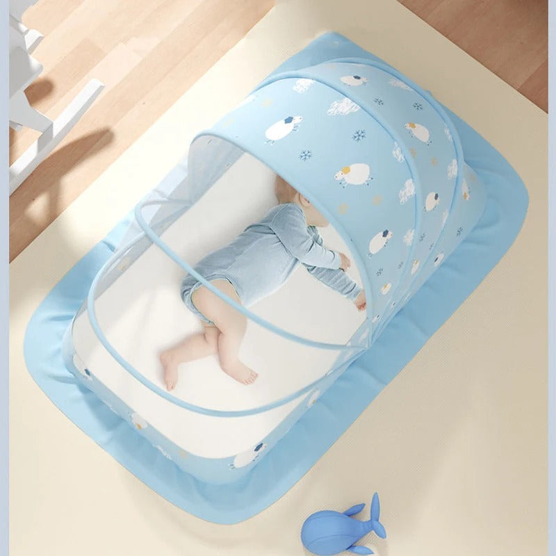 Moustiquaire-pour-lit-de-bebe-sieste