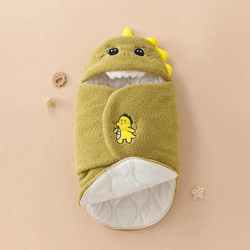 Nid d'ange bebe dinosaure vert