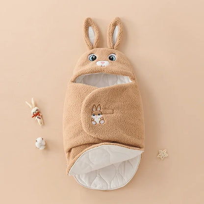 Nid d'ange bebe lapin beige