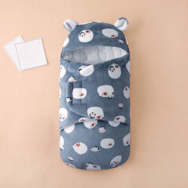 Nid d'ange cosy boules de neige