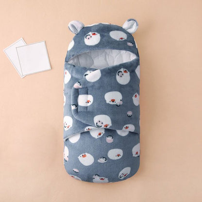 Nid d'ange cosy boules de neige