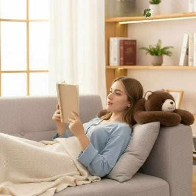 Ours en peluche géant coussin