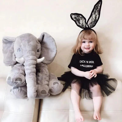Peluche| Oreiller Éléphant - Création Bébé-Maman
