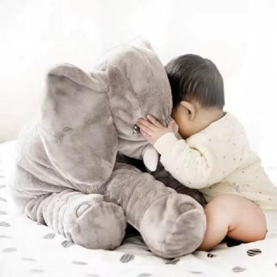 Peluche| Oreiller Éléphant - Création Bébé-Maman