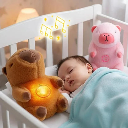 Peluche-qui-respire-Capybara-bebe-dort