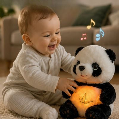 Peluche qui respire lien affectif avec bébé