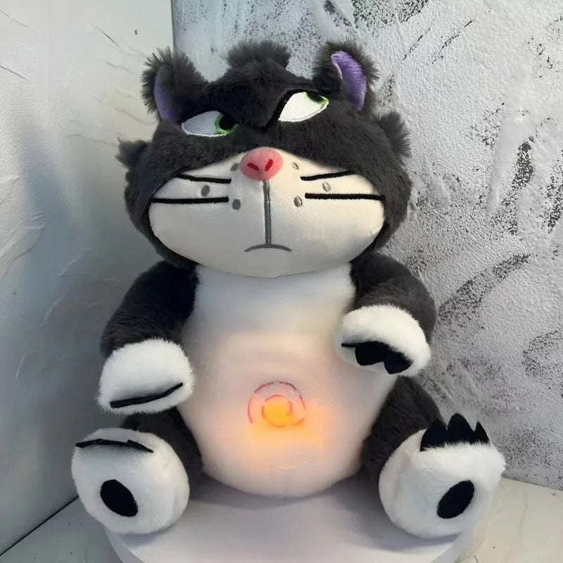 Peluche relaxante qui respire regarde en haut