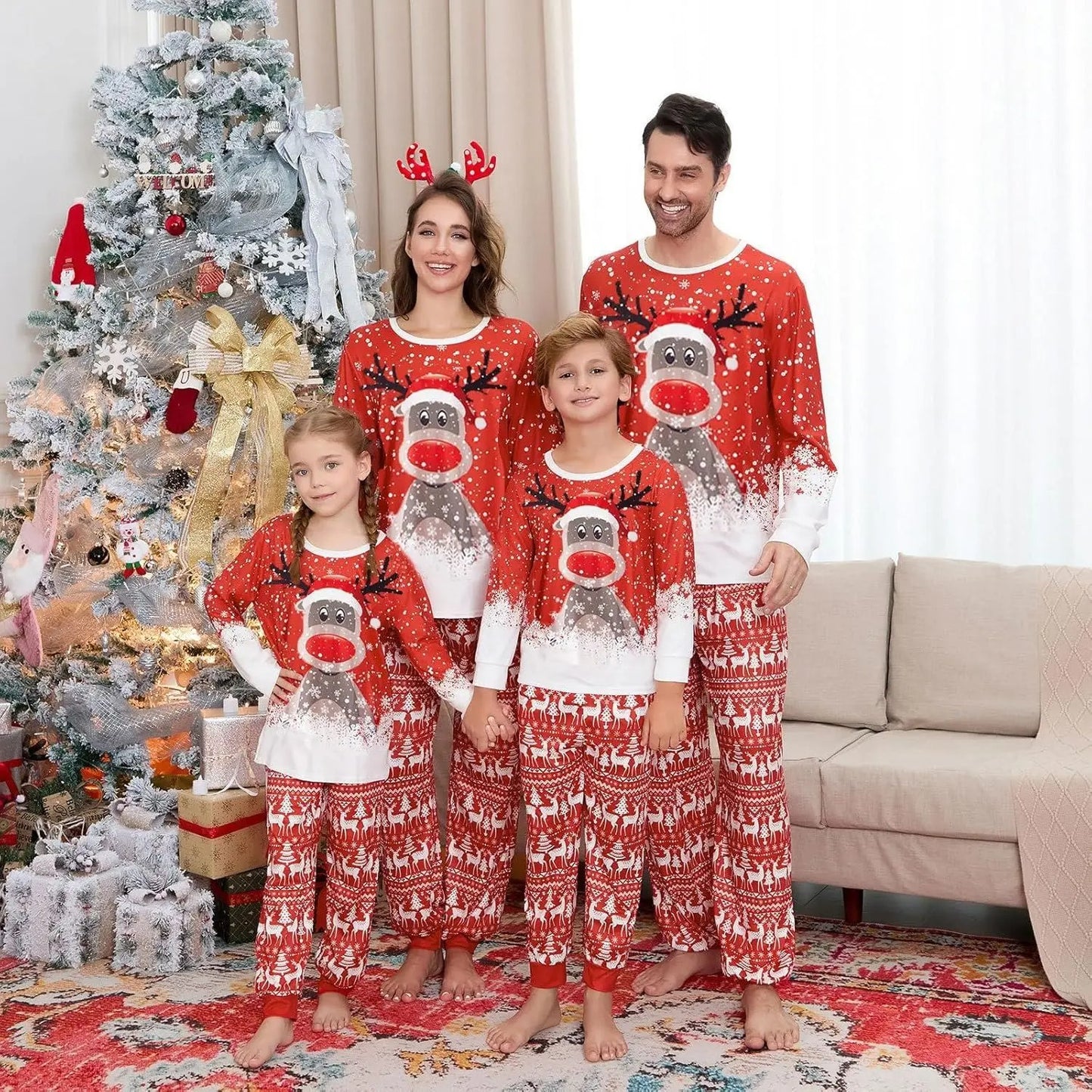 Pyjama Noel Famille | Nez Rouge