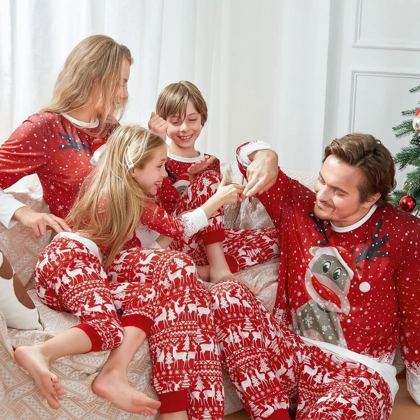 Pyjama Noel Famille | Nez Rouge