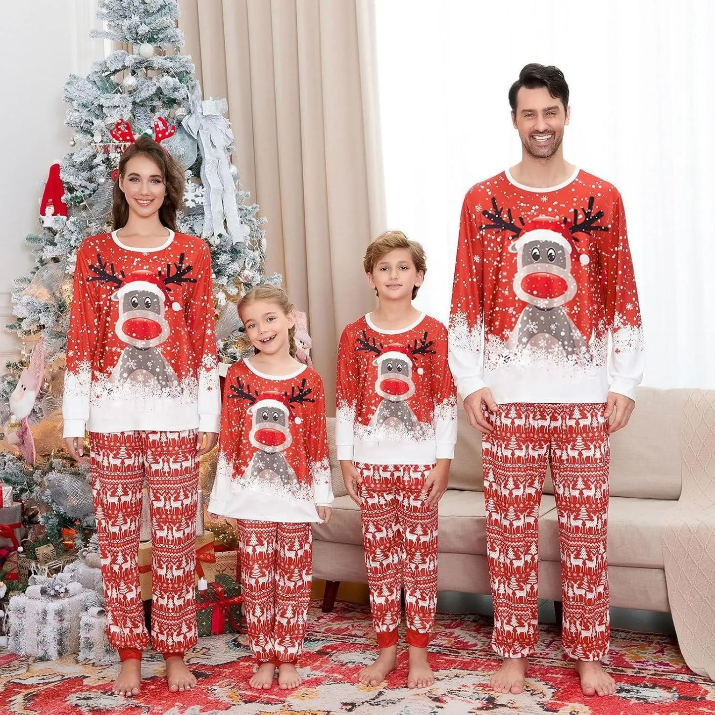 Pyjama Noel Famille | Nez Rouge