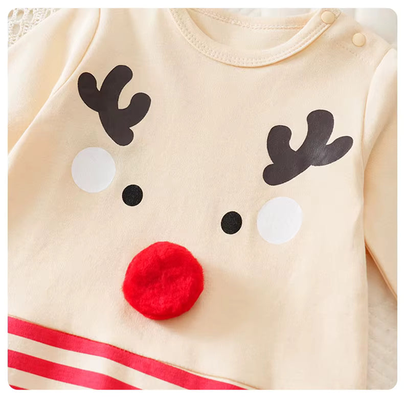 Pyjama noel pour bebe motif festif