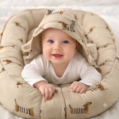 Réducteur de lit  6 12 mois bébé s'amuse